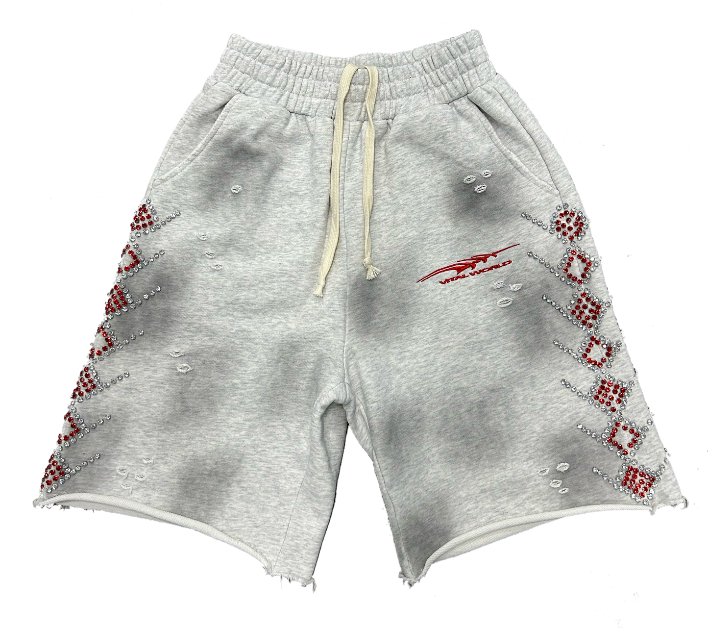 GRAY CLAWSTONE SHORTS