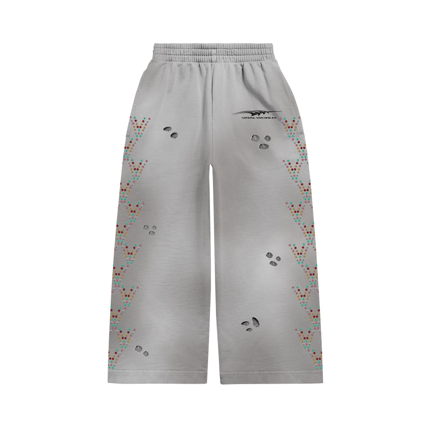 GRAY CLAWSTONE SWEATSUIT