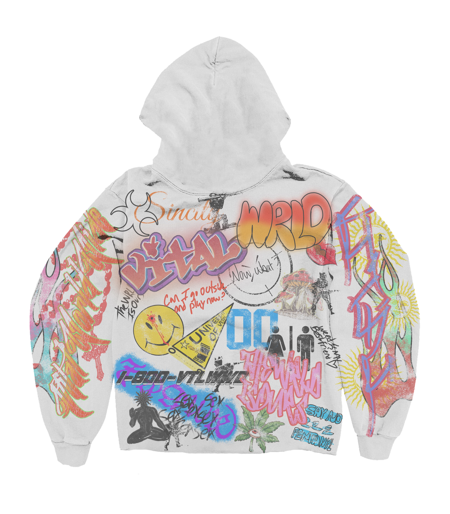 VITAL GRAFFITI HOODIE