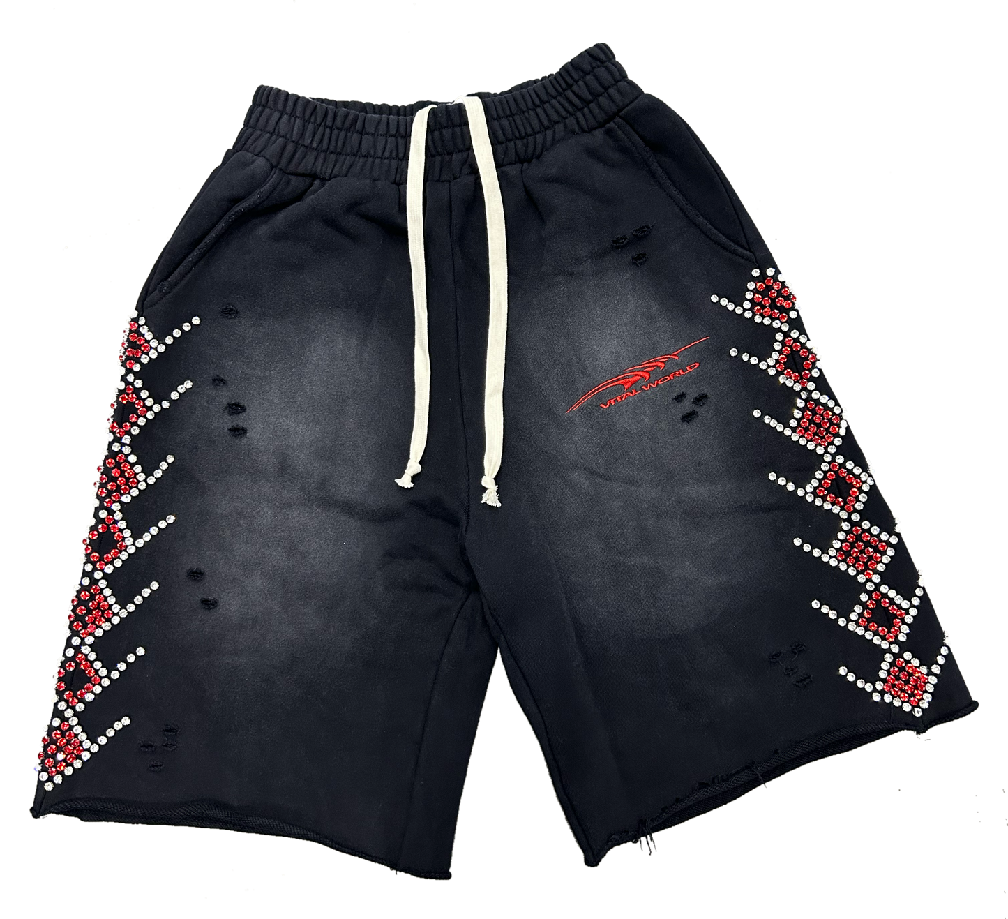BLACK CLAWSTONE SHORTS
