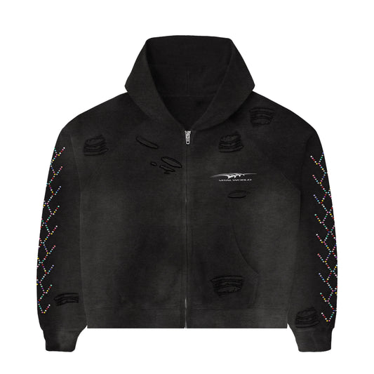 BLACK CLAWSTONE SWEATSUIT