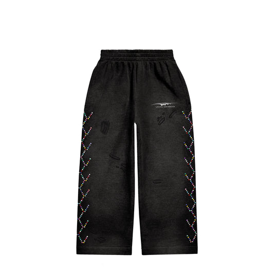 BLACK CLAWSTONE SWEATS