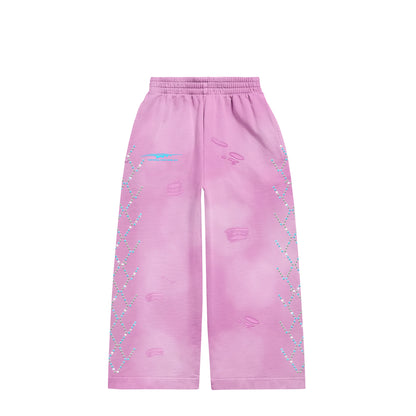 PINK CLAWSTONE SWEATSUIT