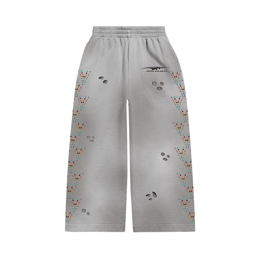 GRAY CLAWSTONE SWEATS