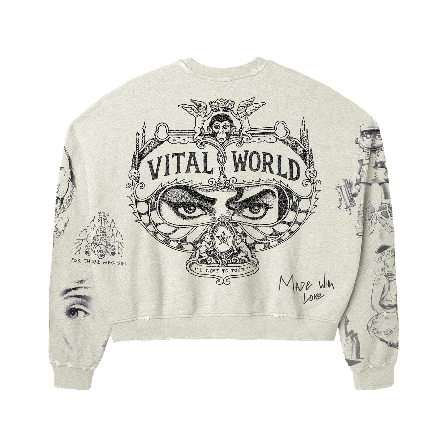 VITAL TATTOO CREWNECK